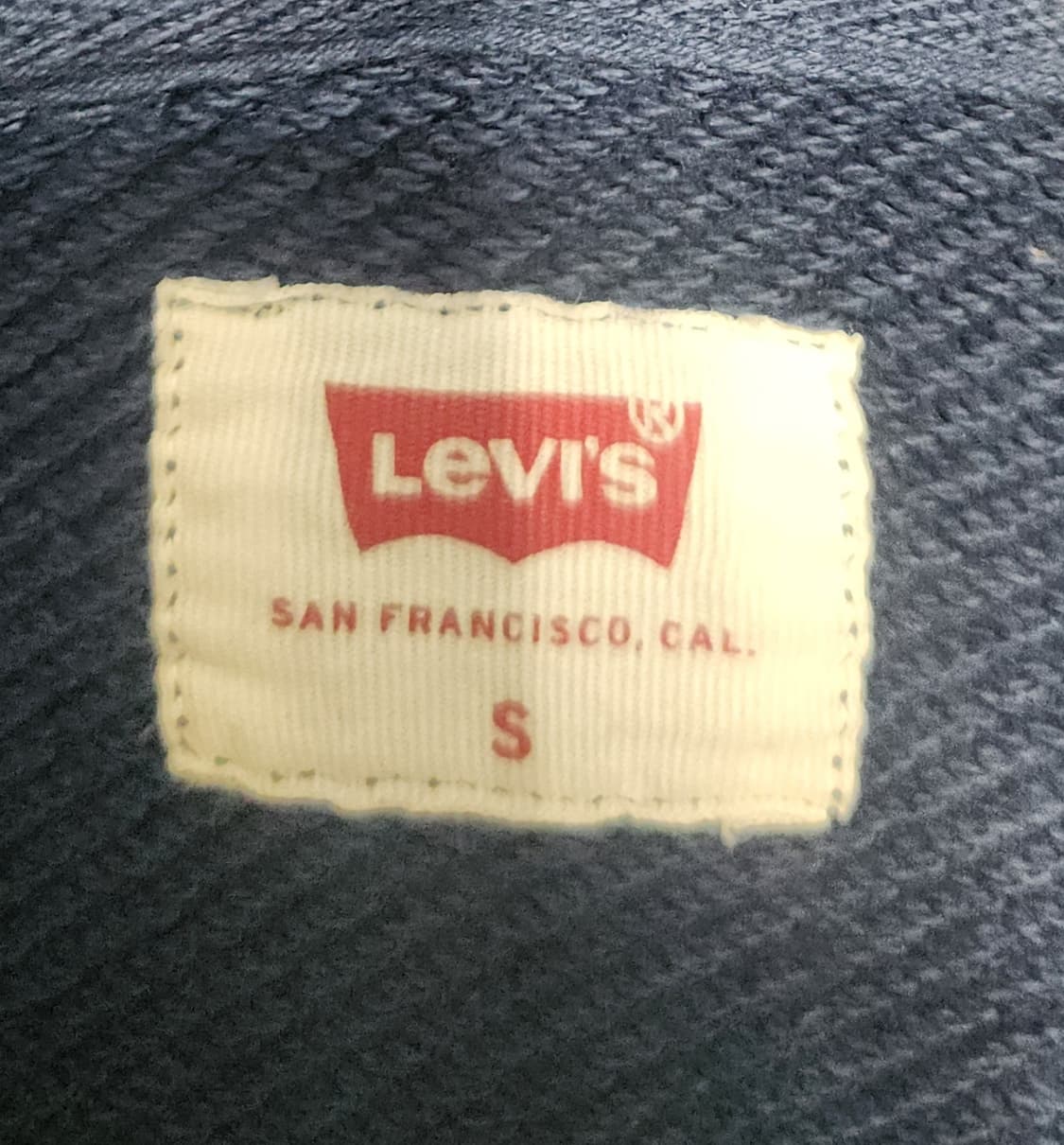 리바이스 네이비 캘리포니아 후드티 S (55반까지) 상품이미지3