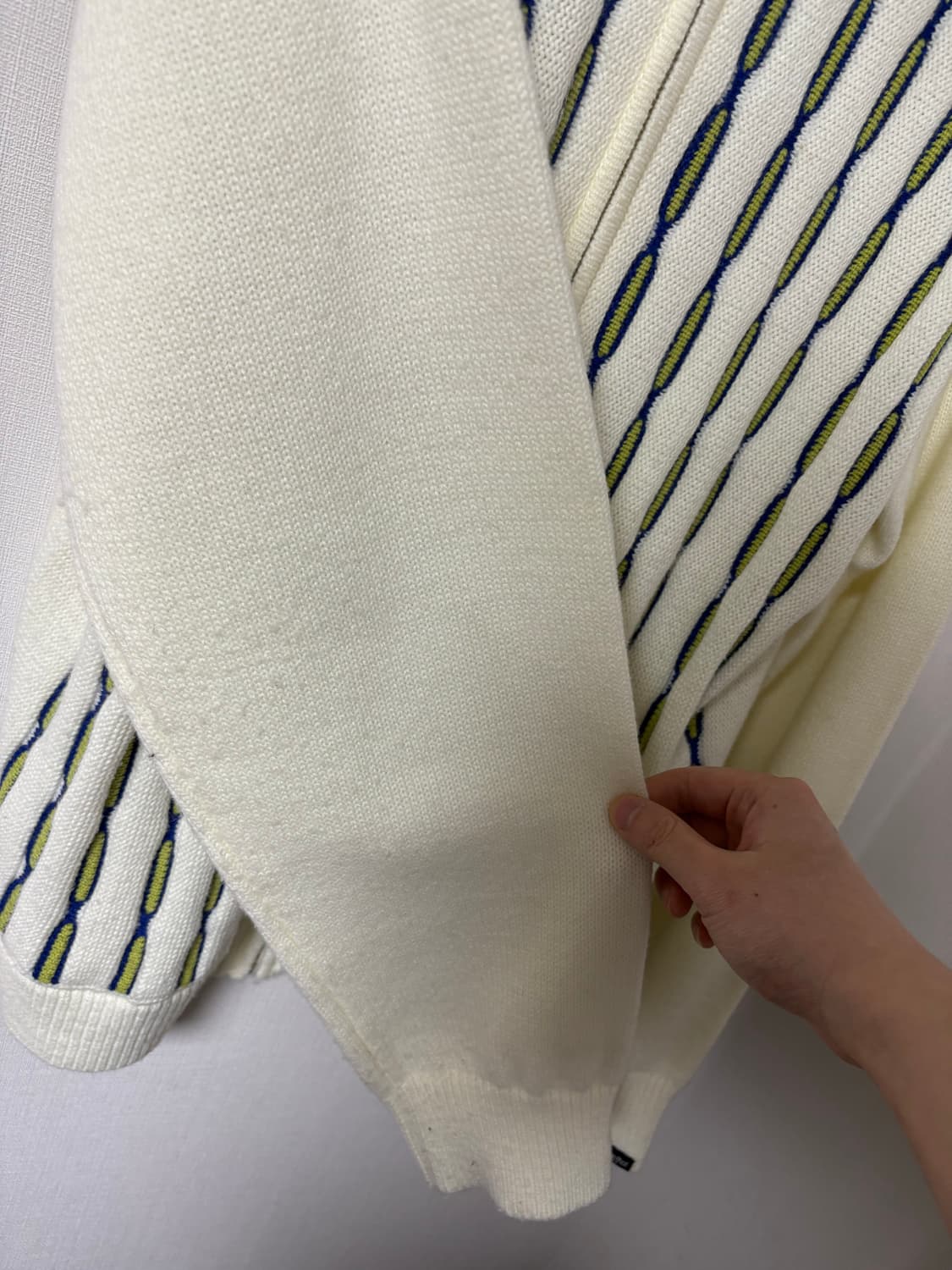 디스이즈네버댓 체인 집업 오프화이트 L 상품이미지3