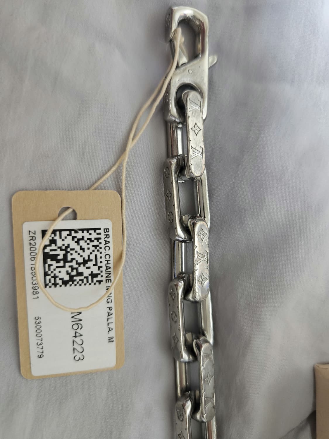 버질 아블로 루이비통 모노그램 체인 브레이슬릿 M 사이즈 상품이미지2