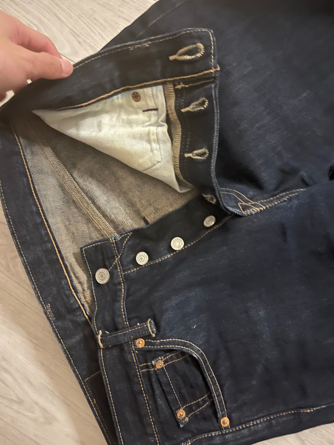 [30x34] 리바이스 501 오리지널 데님 팬츠 청바지 상품이미지2