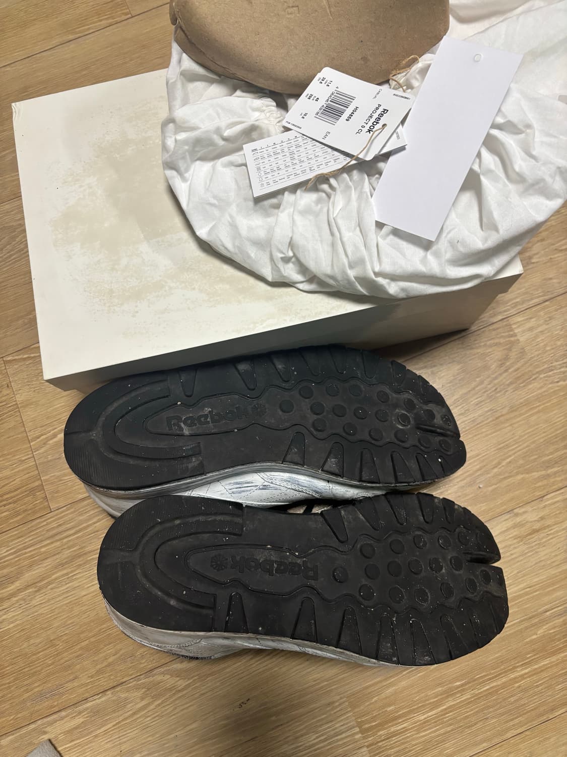 마르지엘라 리복 비앙게토 295 판매합니다 상품이미지2