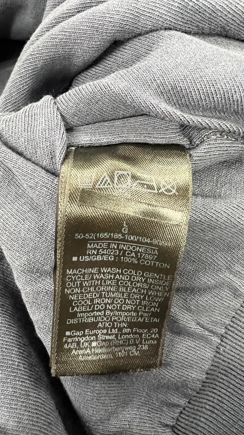 (새상품)이지갭 더블레이어 후디 네이비L 상품이미지3