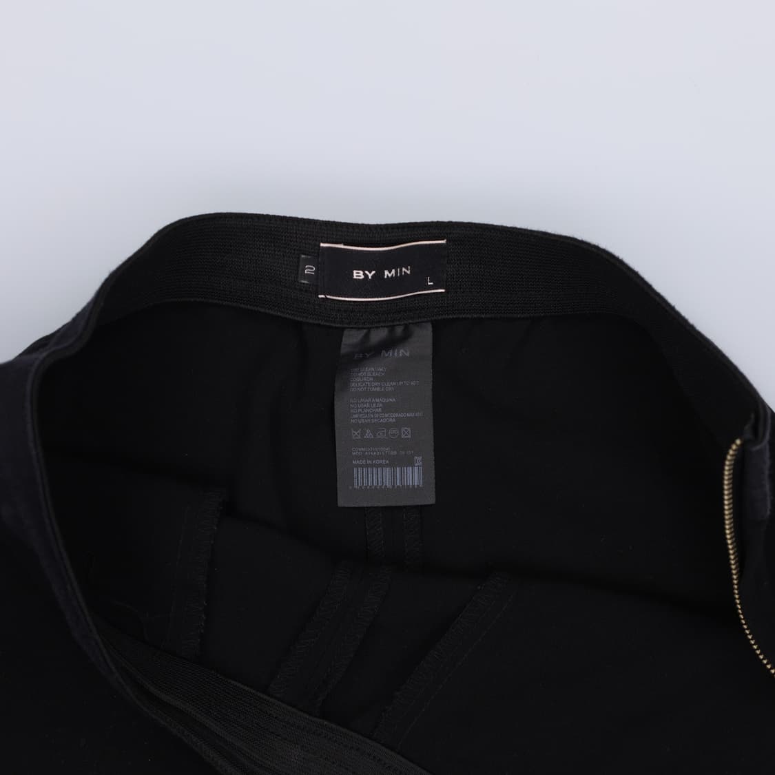 L 바이민 여성 옆지퍼 슬랙스 0122H2 상품이미지5