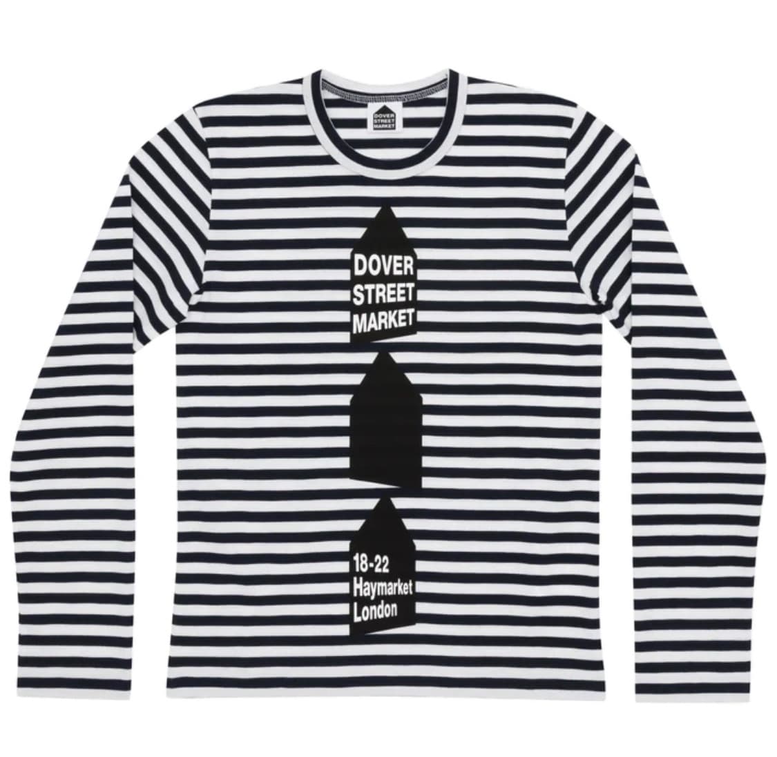 도버스트릿마켓 꼼데가르송 스트라이프 롱슬리브 L 상품이미지1