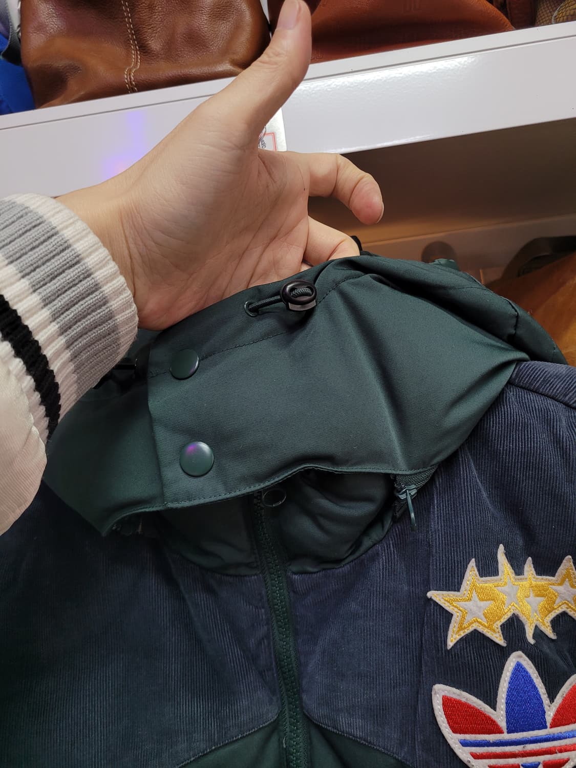 Adidas Badge Down JK 아디다스 다운 자켓 패딩 오리털 상품이미지6