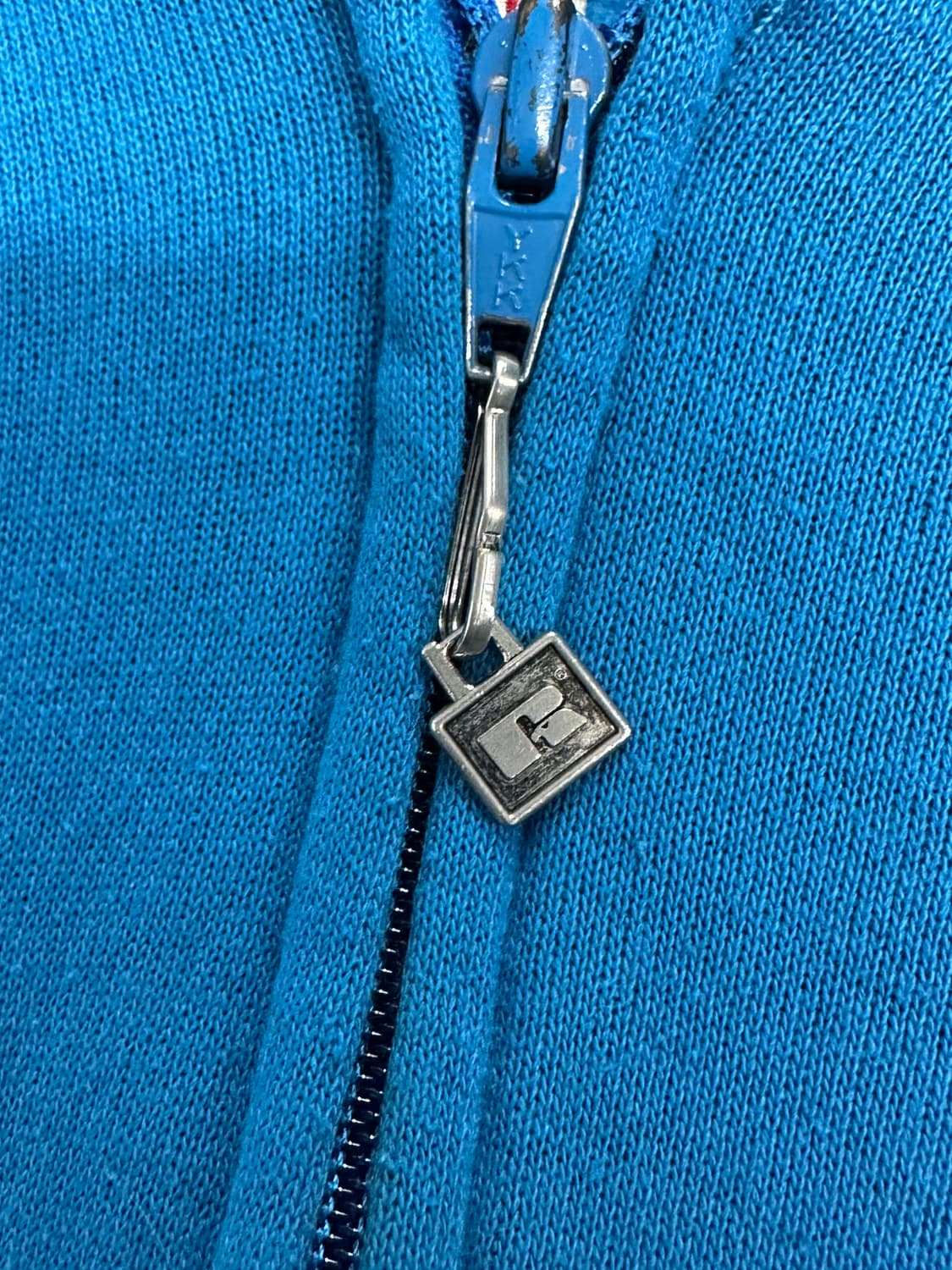 70s 러셀 래이디스 블루 후드집업 S 상품이미지4