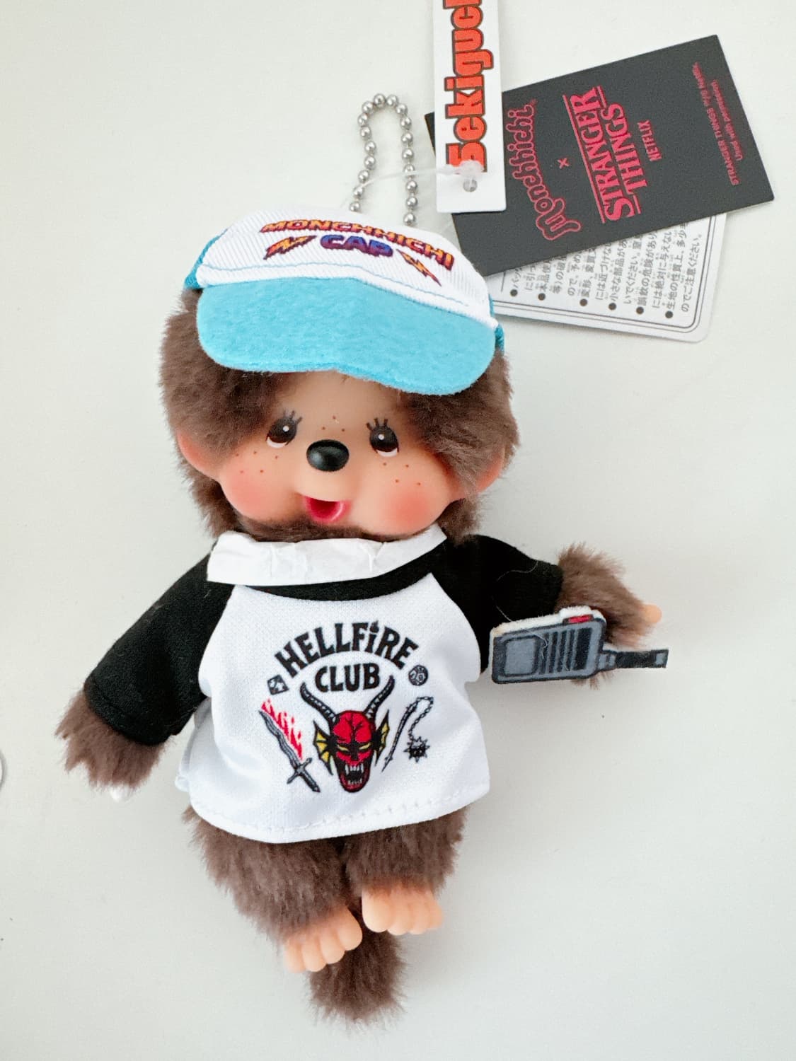 (바로배송)몬치치 기묘한이야기 콜라보 키링 헬파이어 클럽ver. 상품이미지1