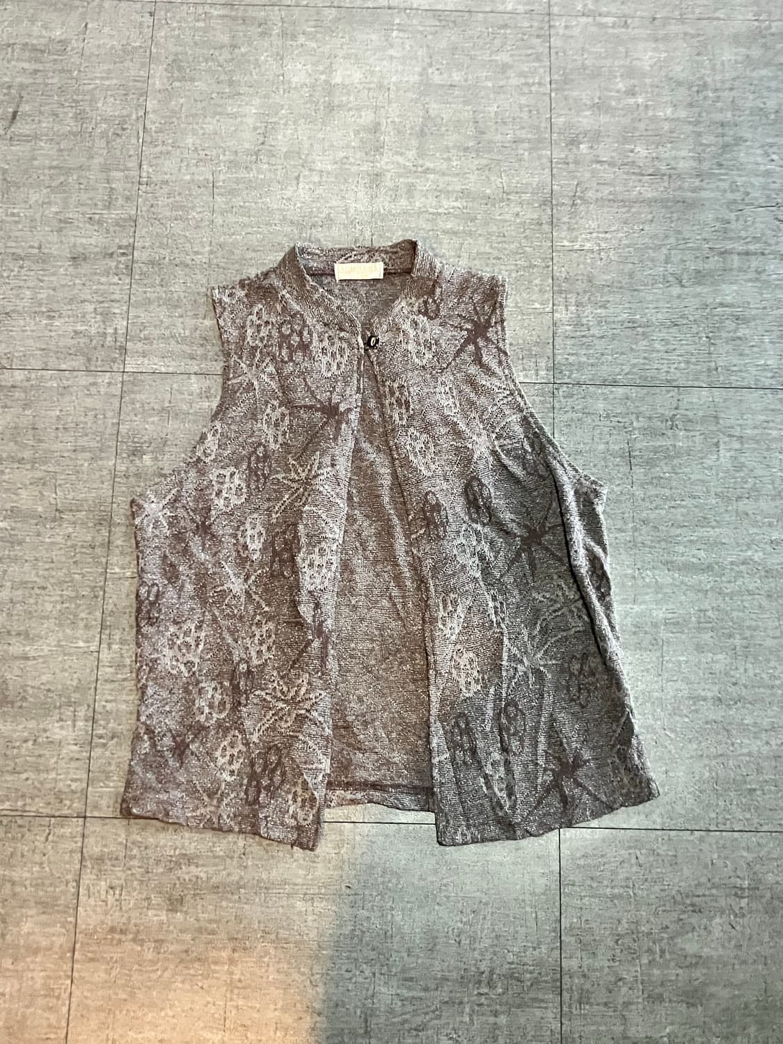 일본빈티지 Admirable 올드스쿨아메카지 레이어드베스트조끼 상품이미지1