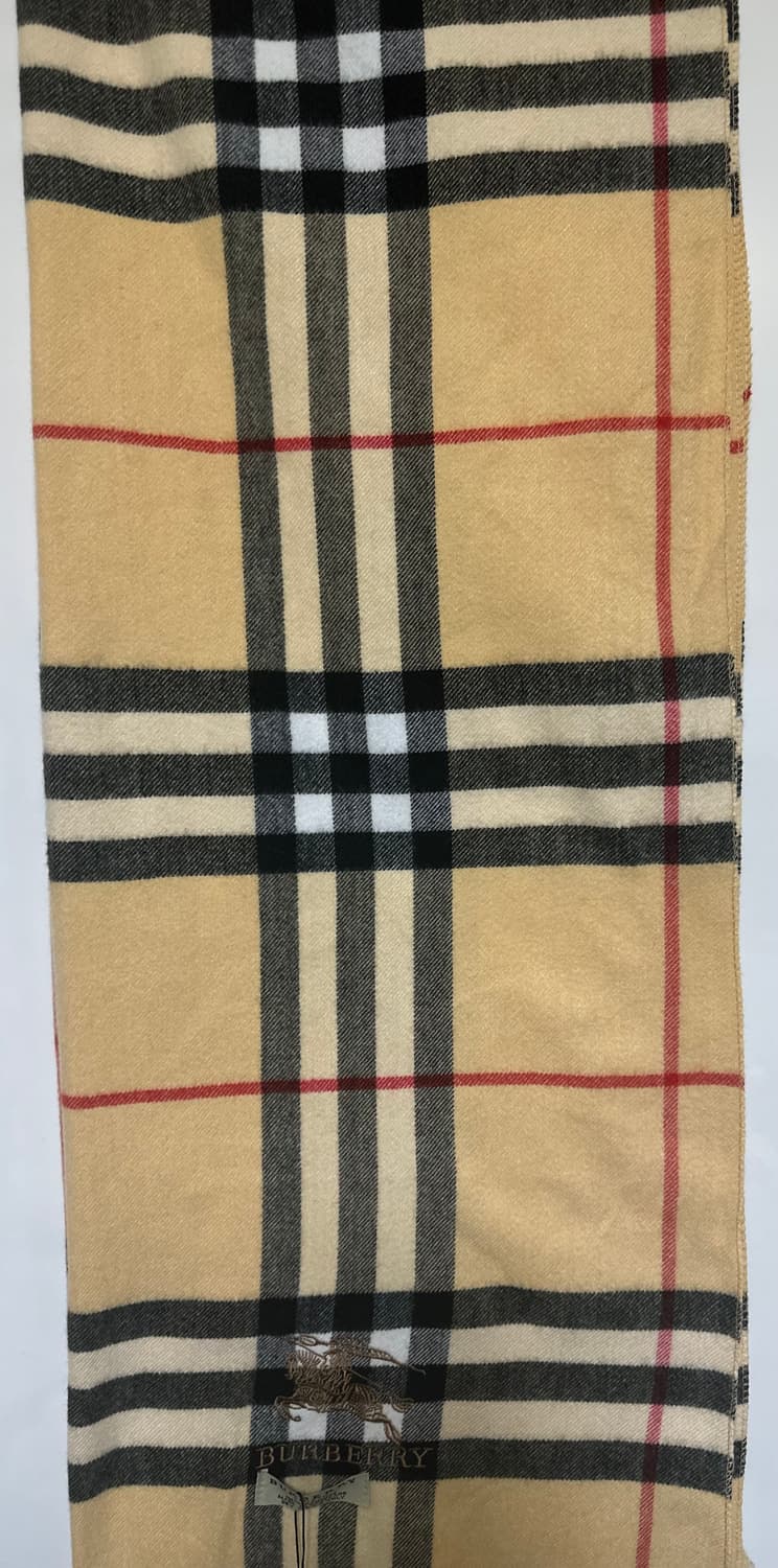 버버리 캐시미어  숄&머플러 클래식 체크 남여공용 상품이미지5
