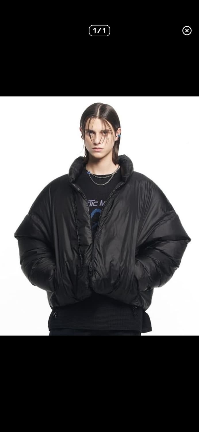 메종미네드 크롭 덕다운 L사이즈 상태굳 상품이미지1