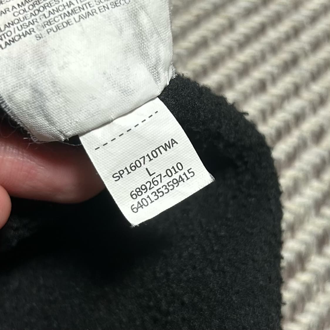 [L] Jordan 조던 베이직 블랙 후드티 상품이미지5