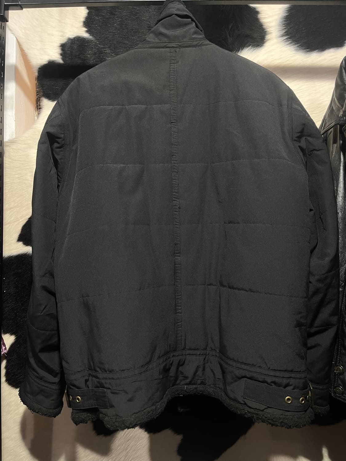 아비렉스 카라 퍼 버클 자켓 상품이미지5