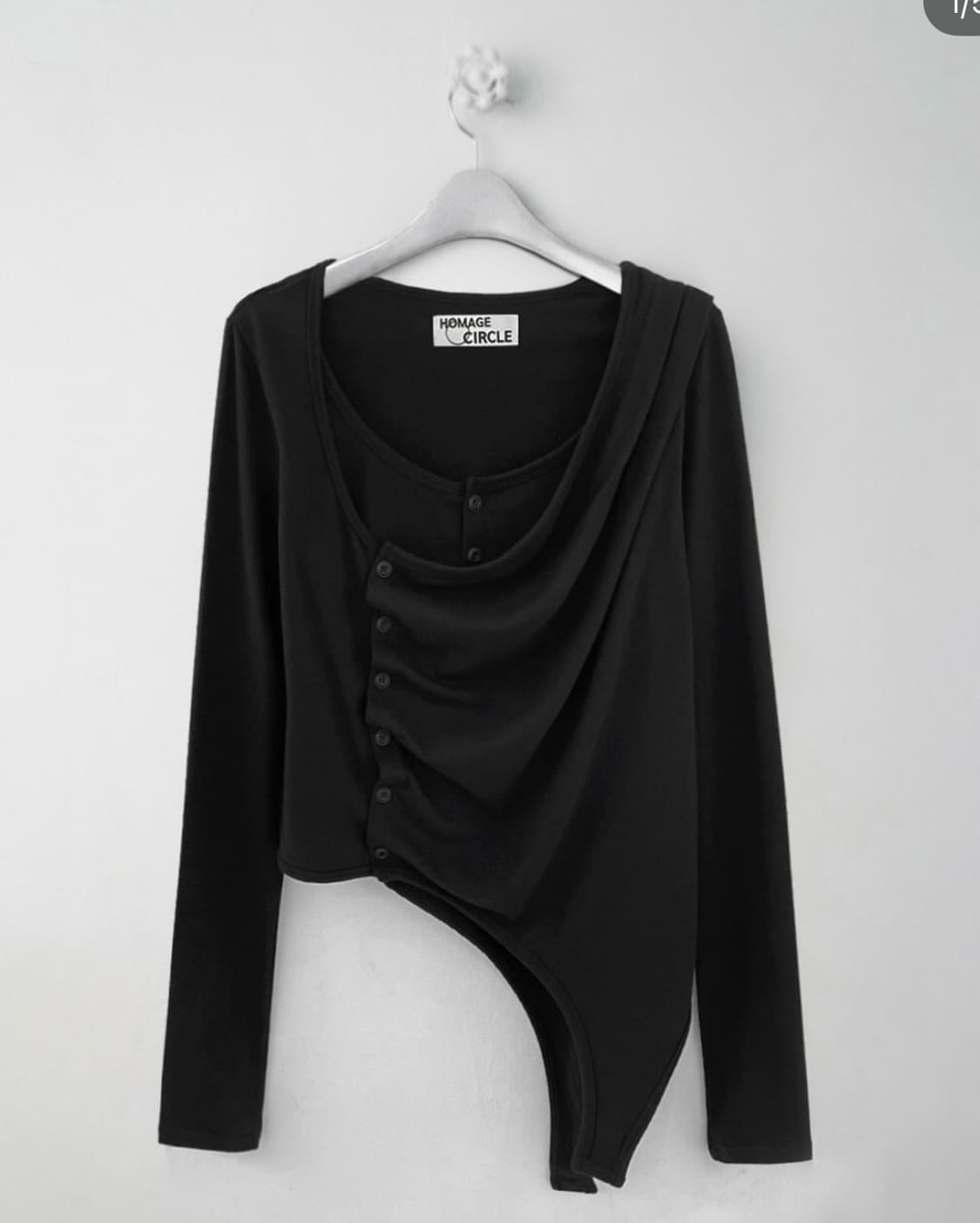 homagecircle, draped cardigan 상품이미지1