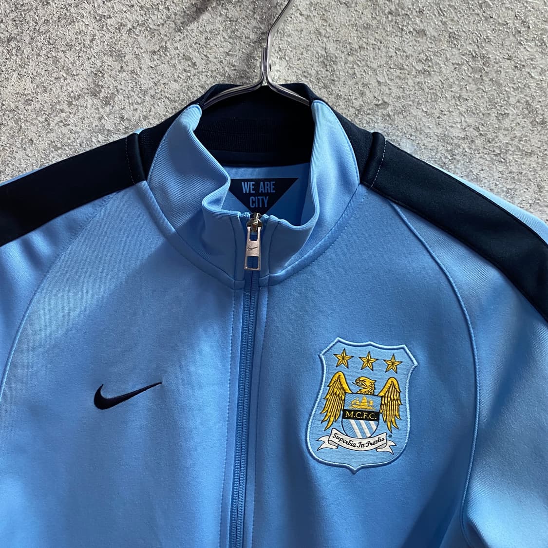 나이키 스우시 MCFC 블루 트랙탑 져지 B4735 상품이미지3