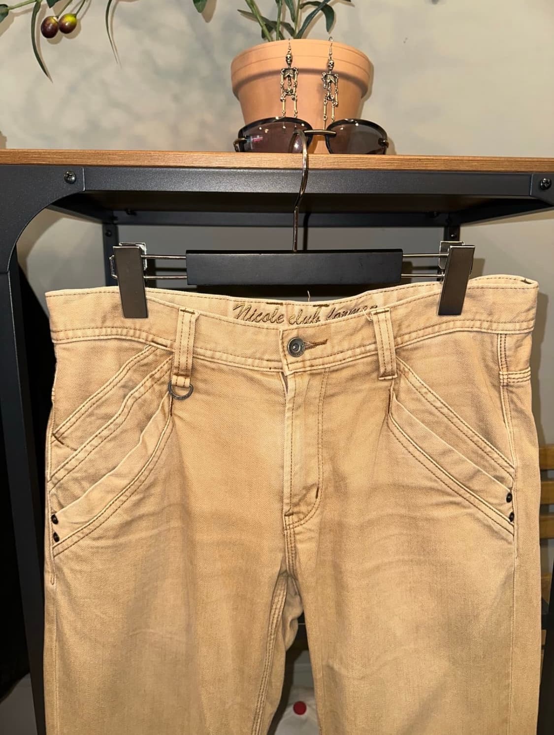 Nicloe club for men pocket flares pants 상품이미지3