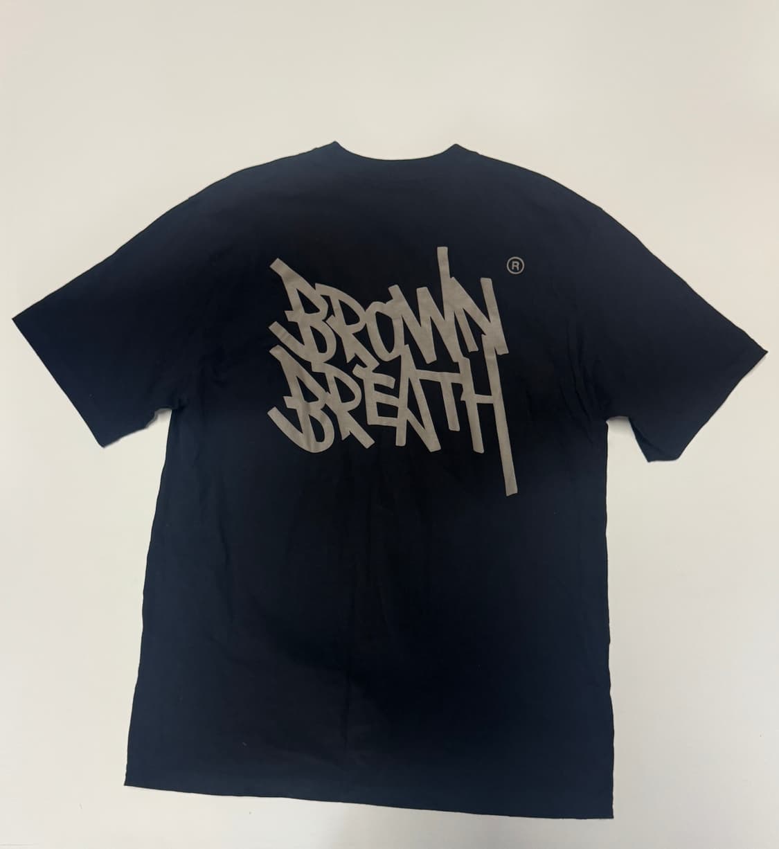 브라운브레스 23년도 뒷프린팅 반팔 티셔츠 M 블랙 상품이미지1