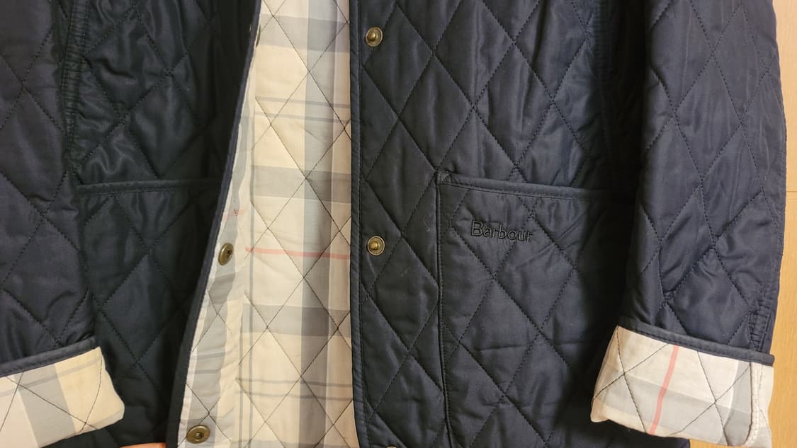 BARBOUR 바버 | 여성 네이비 Annandale 퀼팅 자켓 상품이미지9