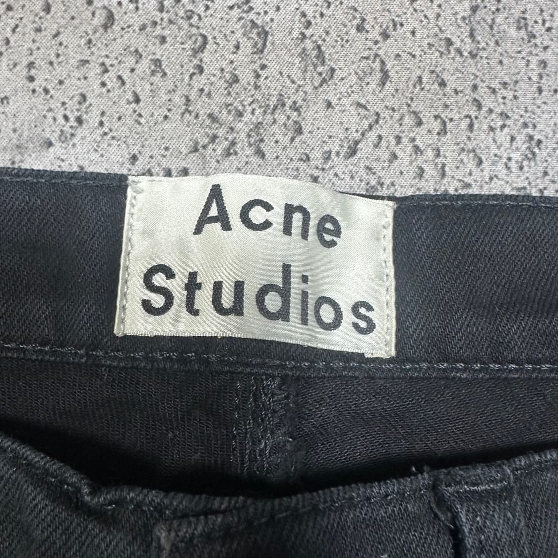✨ (바배) 아크네 스튜디오 흑청 데님 팬츠  상품이미지3