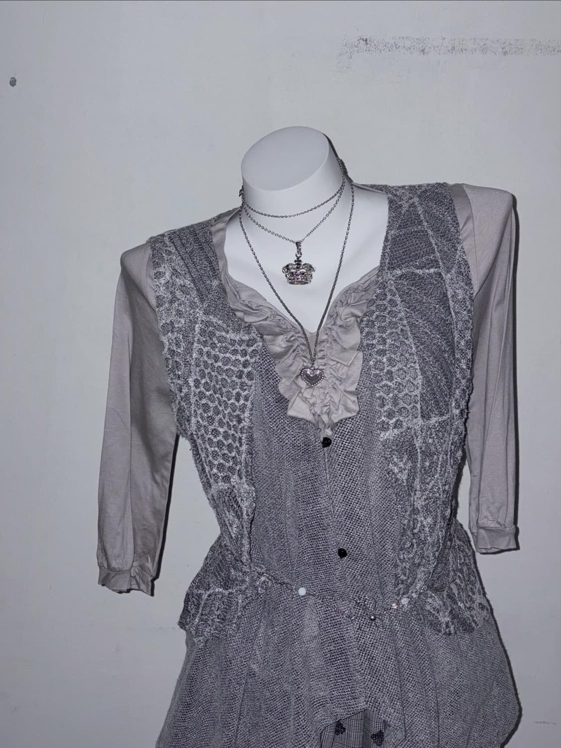 뮤트그레이 드레이프 페어리 코디세트 5pcs🪽🪽🪽 상품이미지5