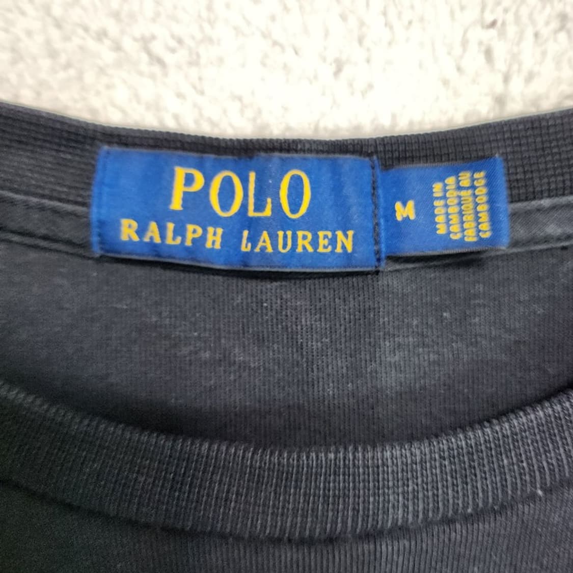RALPH LAUREN 1967로고 프린팅 맨투맨 M 상품이미지5