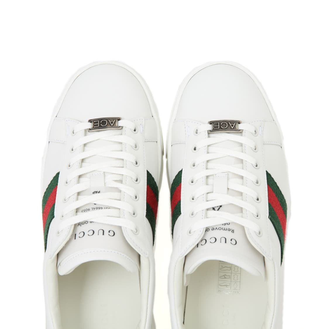 구찌 에이스 스니커즈 화이트 플랫폼 삼선 슈즈 여성운동화 791399 상품이미지8