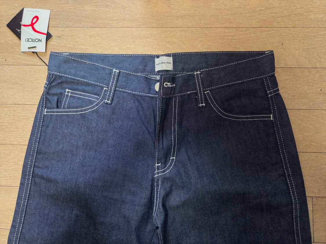 캘빈클라인 여성 데님 청바지 진청 허리 29사이즈 상품이미지6