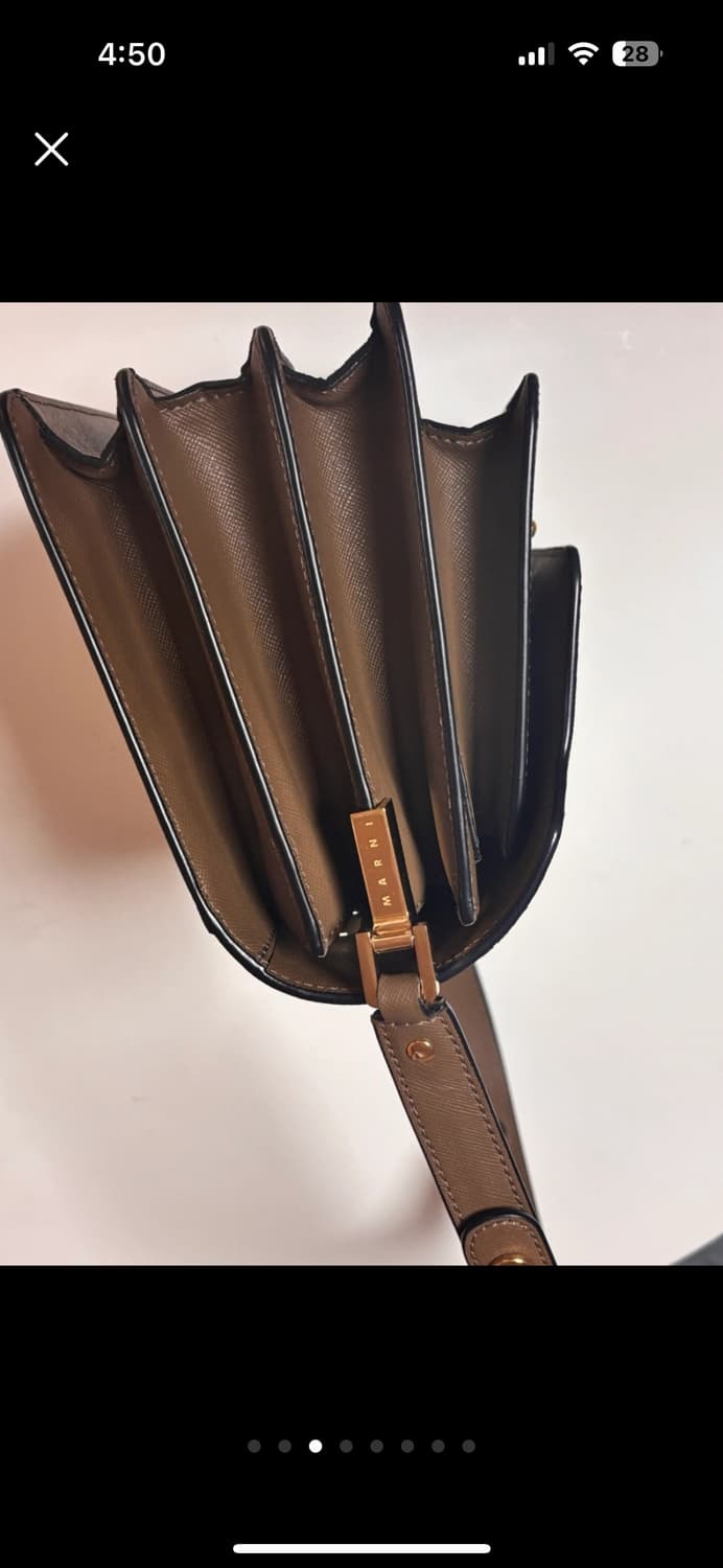 마르니 트렁크백 시가브라우 상품이미지3