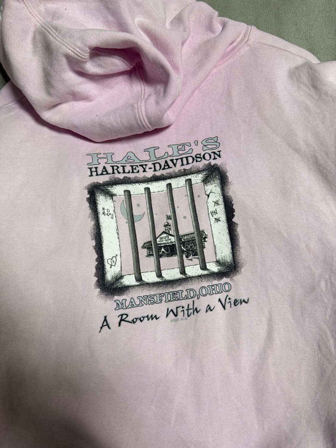 할리데이비슨 후드집업 M (w) 상품이미지3