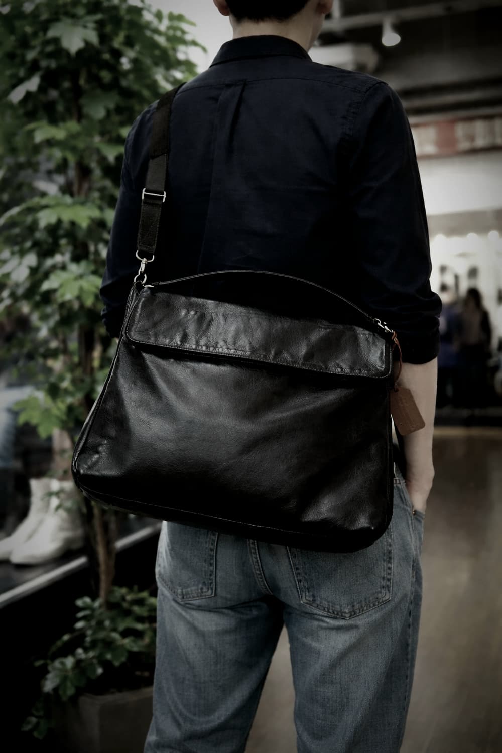 아니아리 aniary 앤티크 레더 메신저백 포터 매니아 추천 상품이미지1