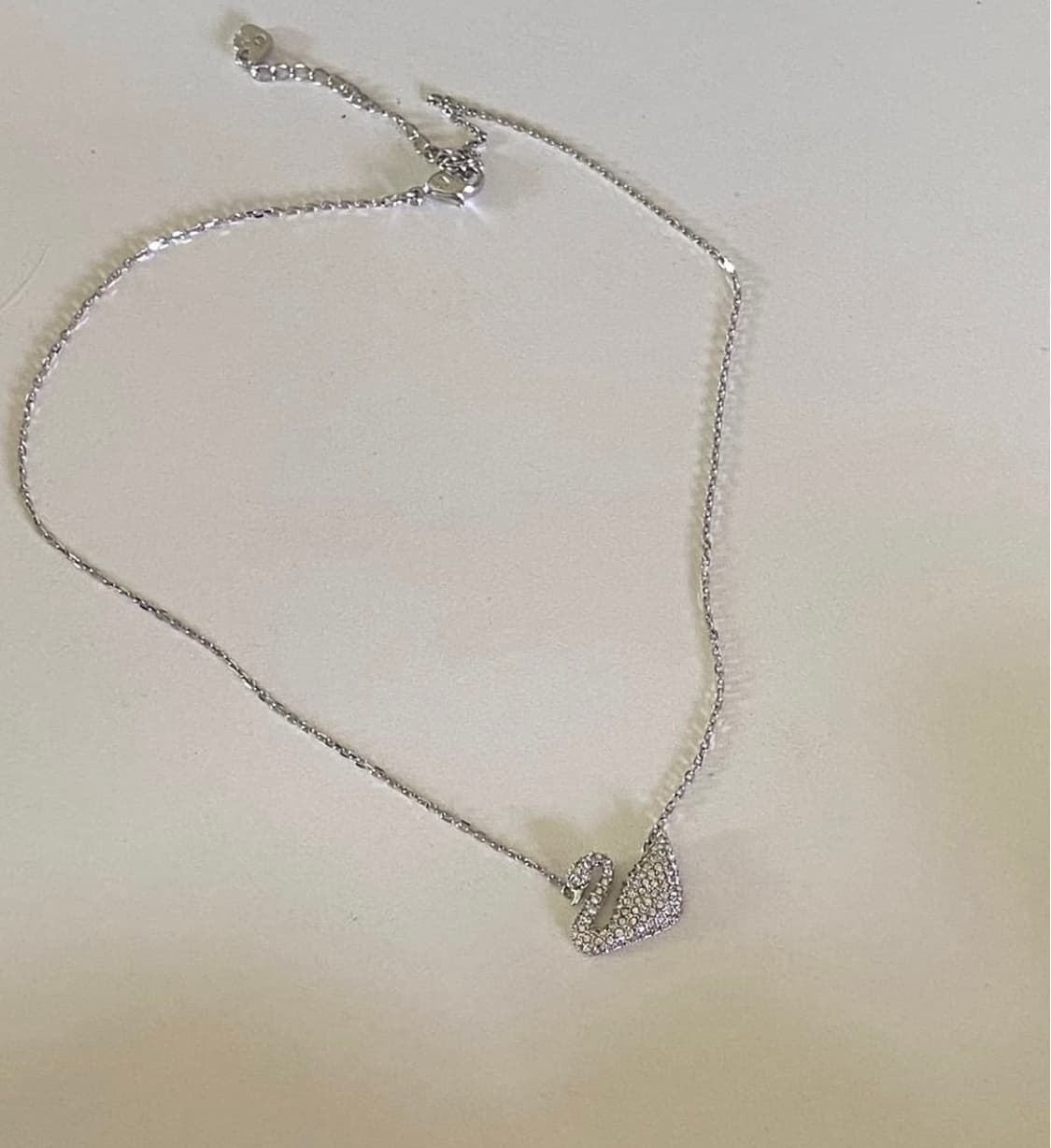 스와로브스키 백조 목걸이 상품이미지2