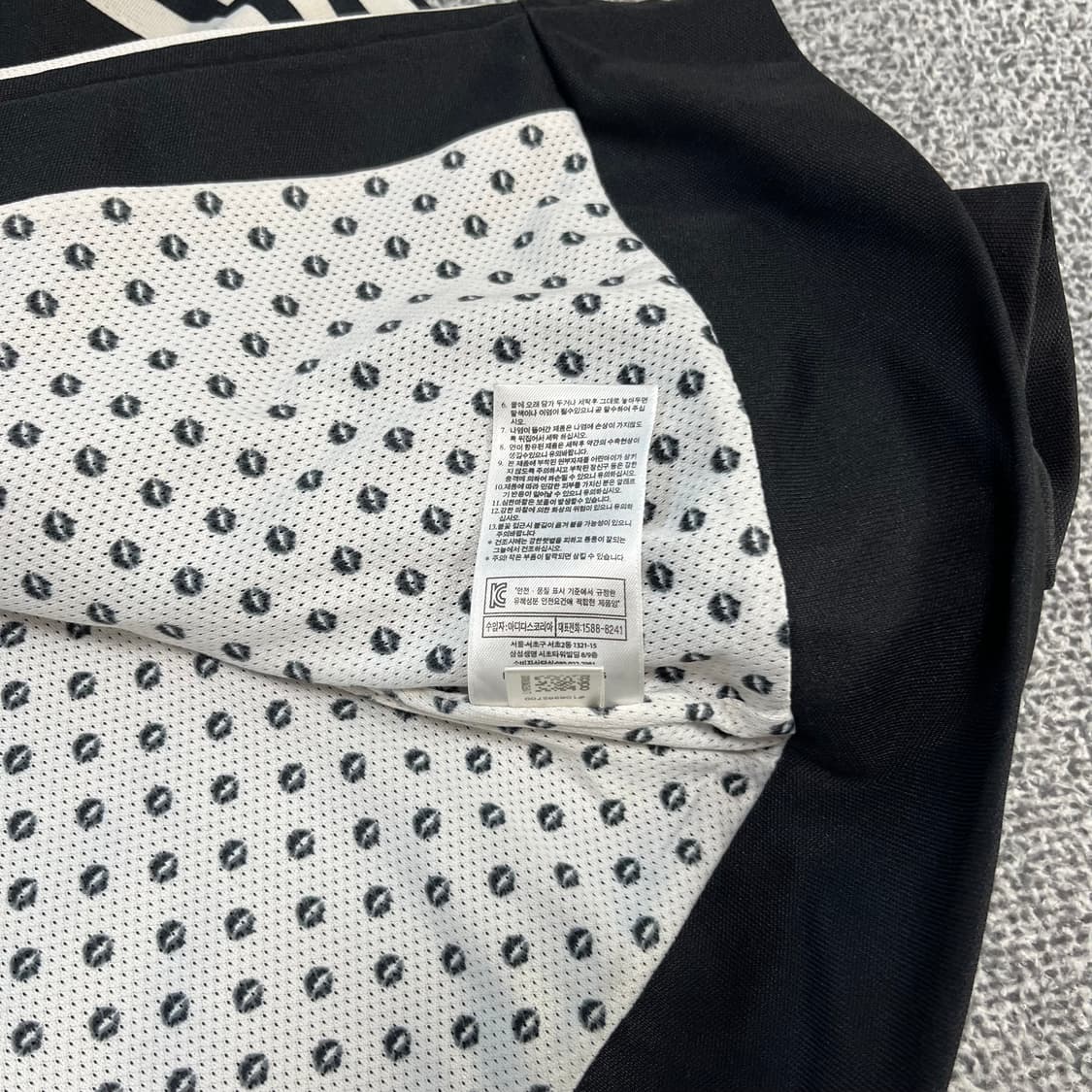 <아디다스 립 패턴 검흰 져지> No.1348 상품이미지9