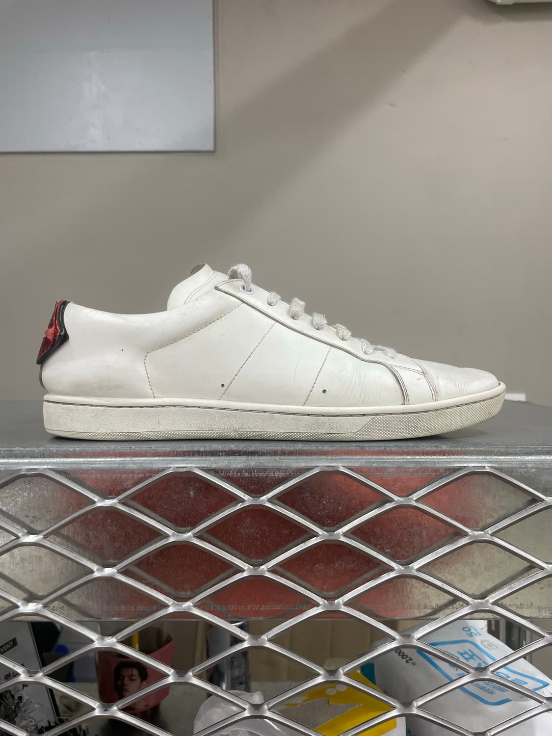 생로랑 스니커즈 화이트 43 상품이미지4