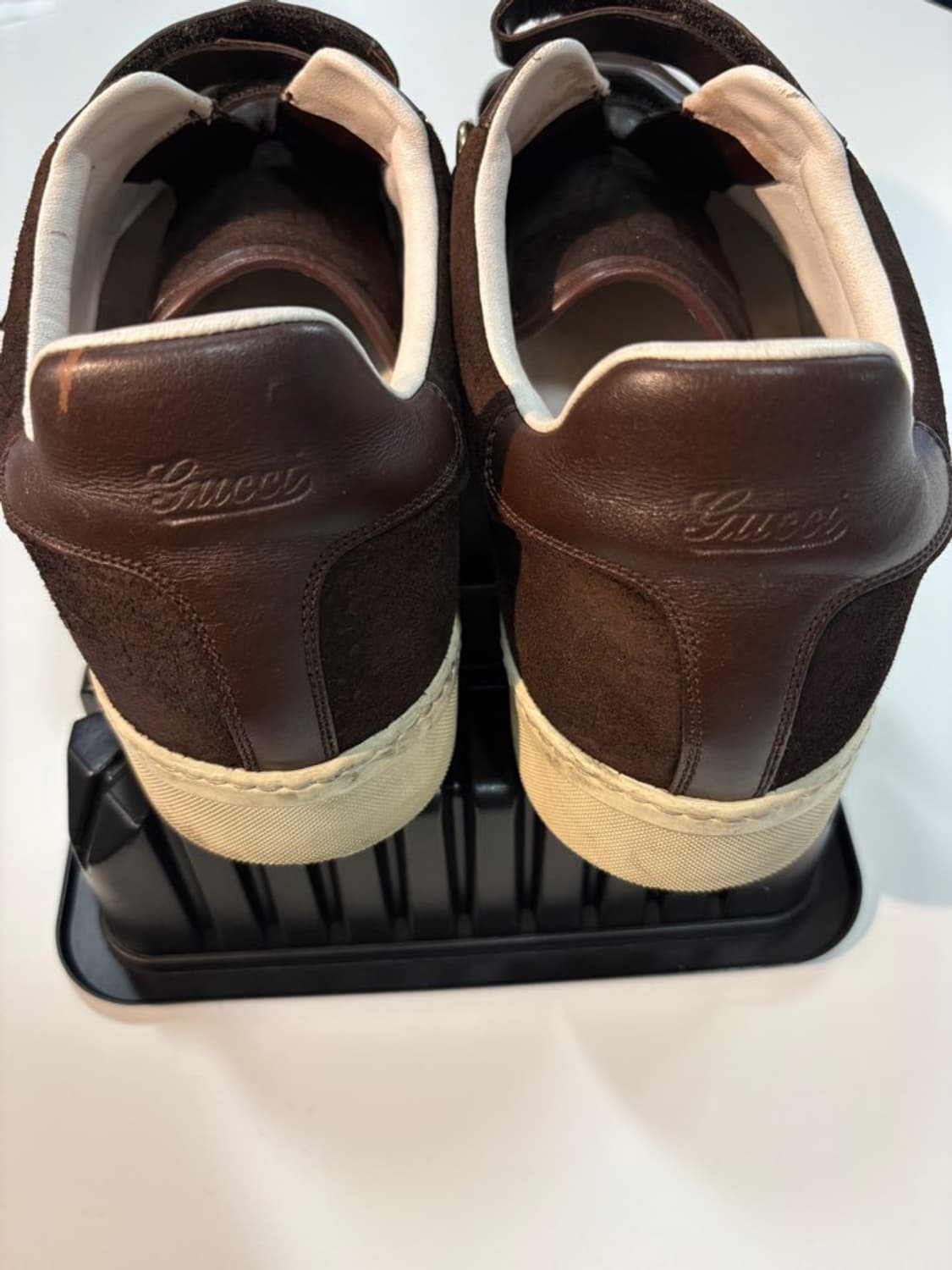 구찌 정품 벨크로 스웨이드 스니커즈 상품이미지4