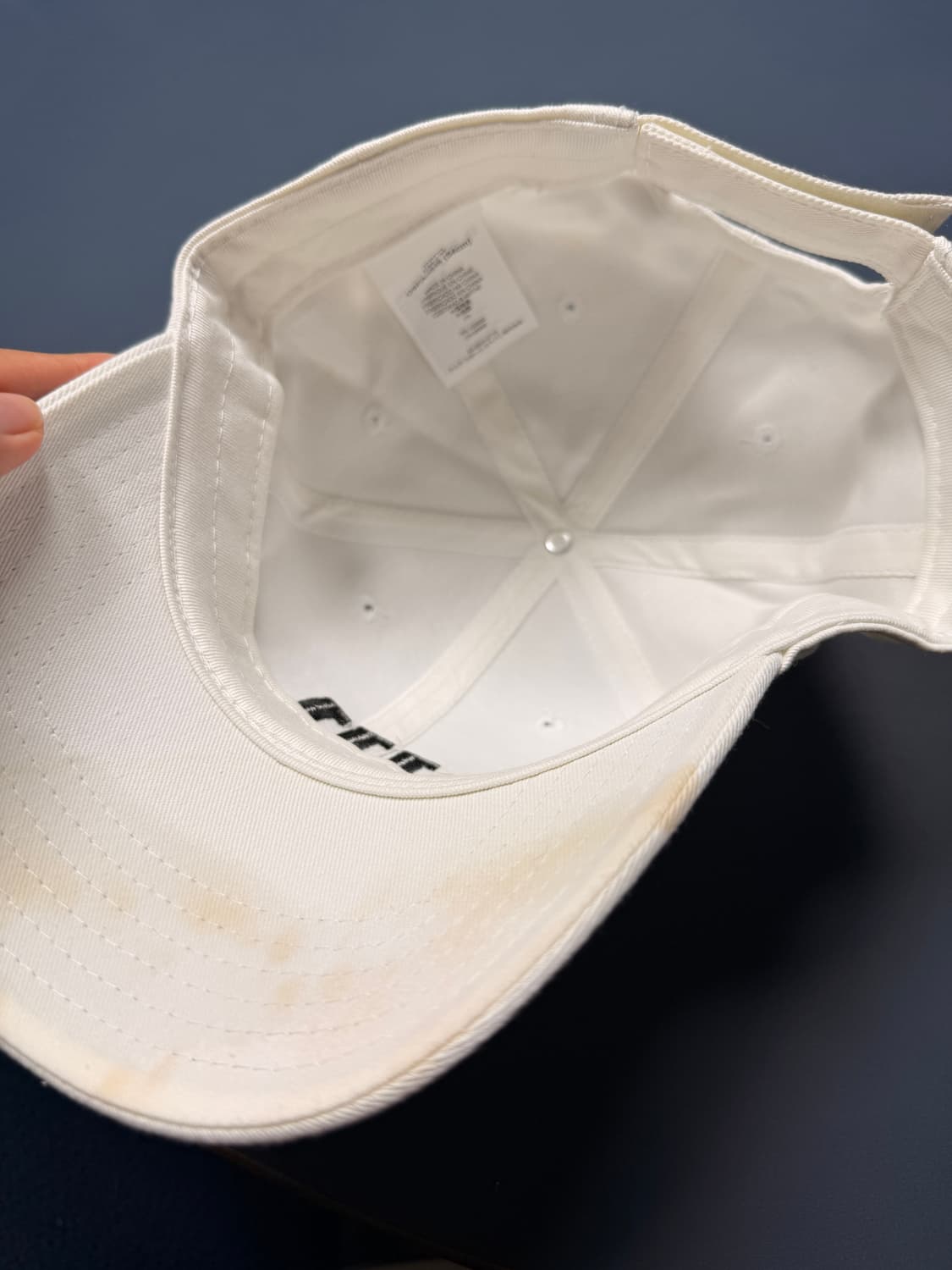 윌슨 테니스 모자 화이트 2025모델 상품이미지8