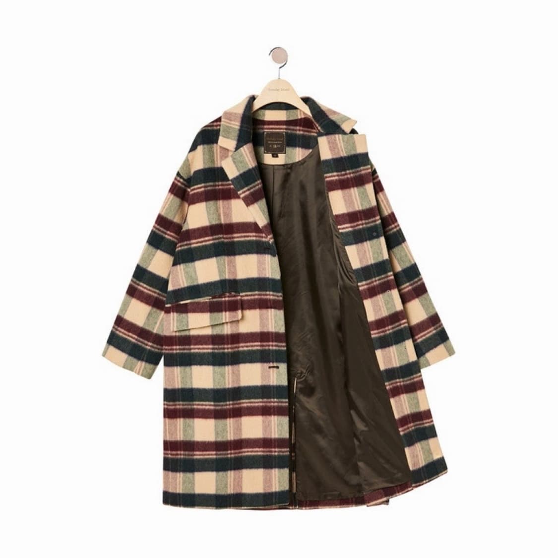 Thursday Island retro check coat 상품이미지3