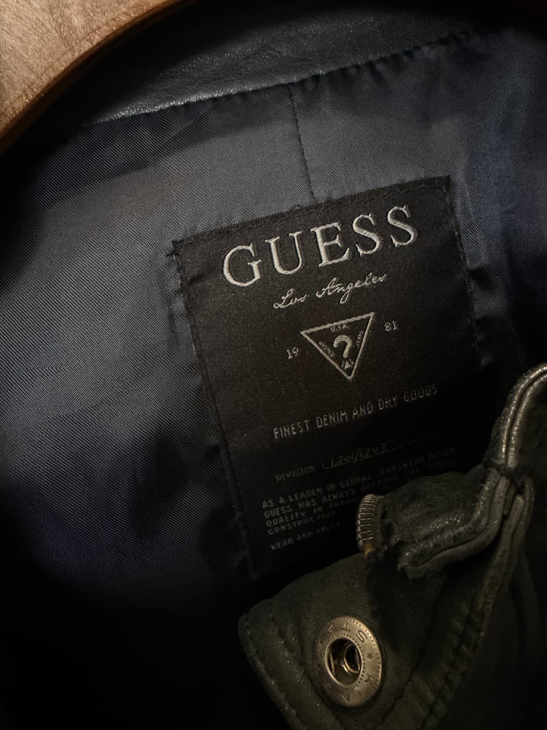 (XL) Guess 게스 락시크 양가죽 자켓 상품이미지5