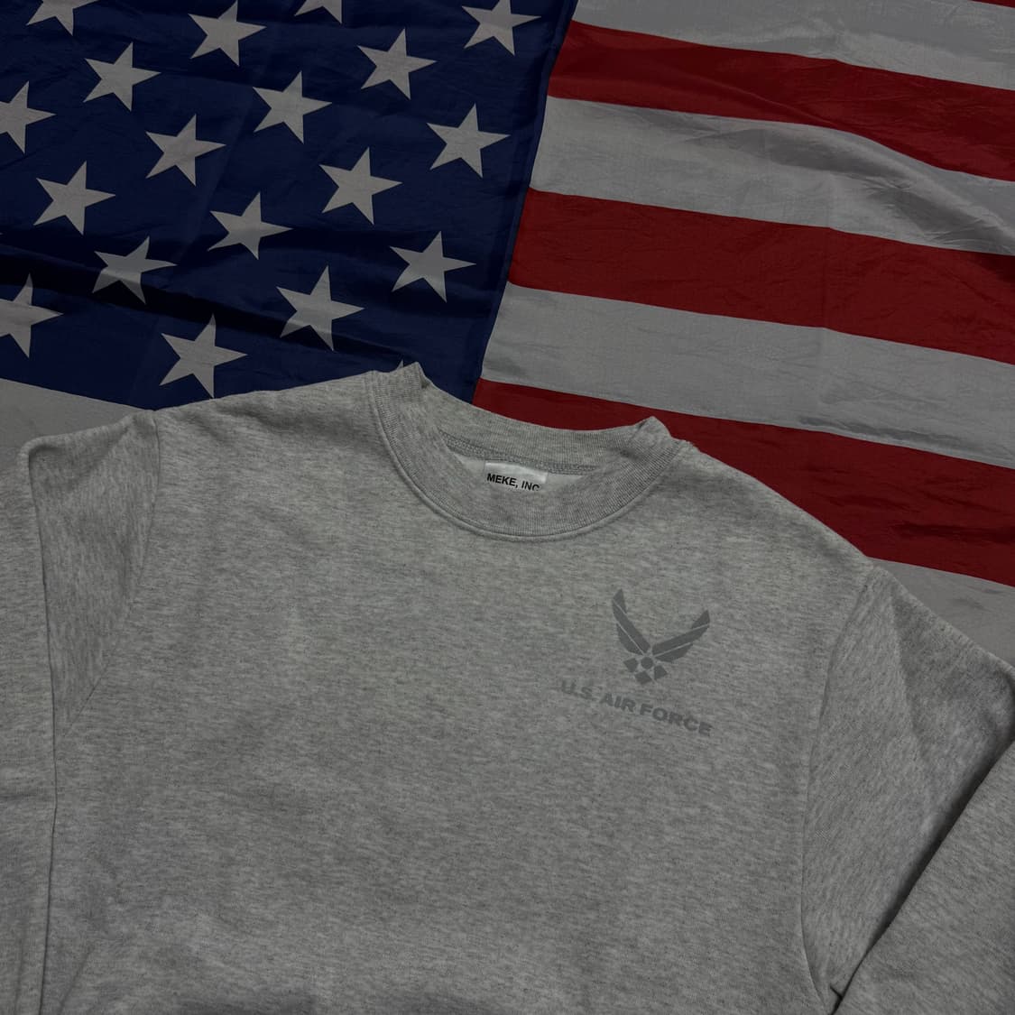 [XS] 밀리터리 미 air force 스웻 셔츠 맨투맨 S-14 상품이미지4