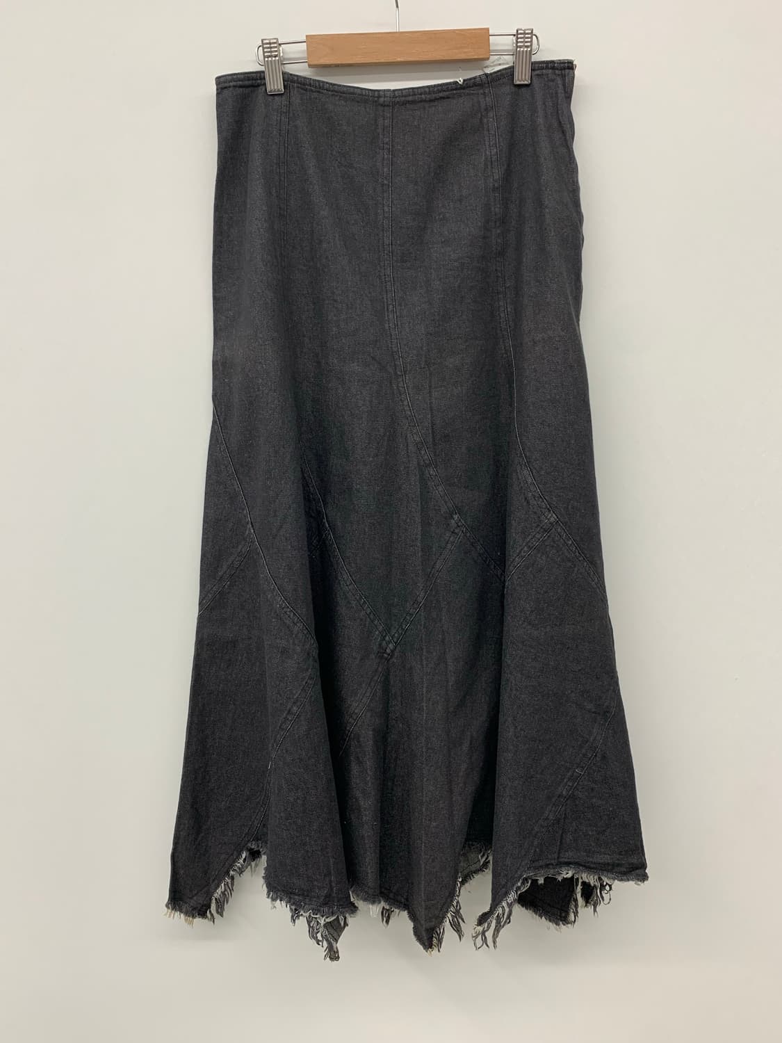 재패니즈 흑청 롱스커트 상품이미지4