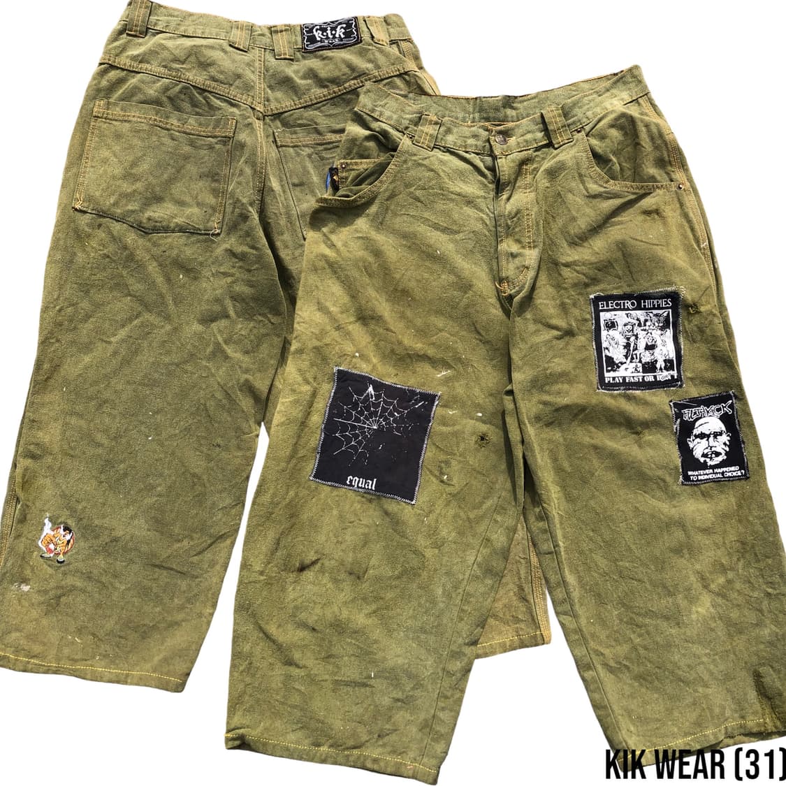 [31] KIK Wear 8부 데님 팬츠 상품이미지1