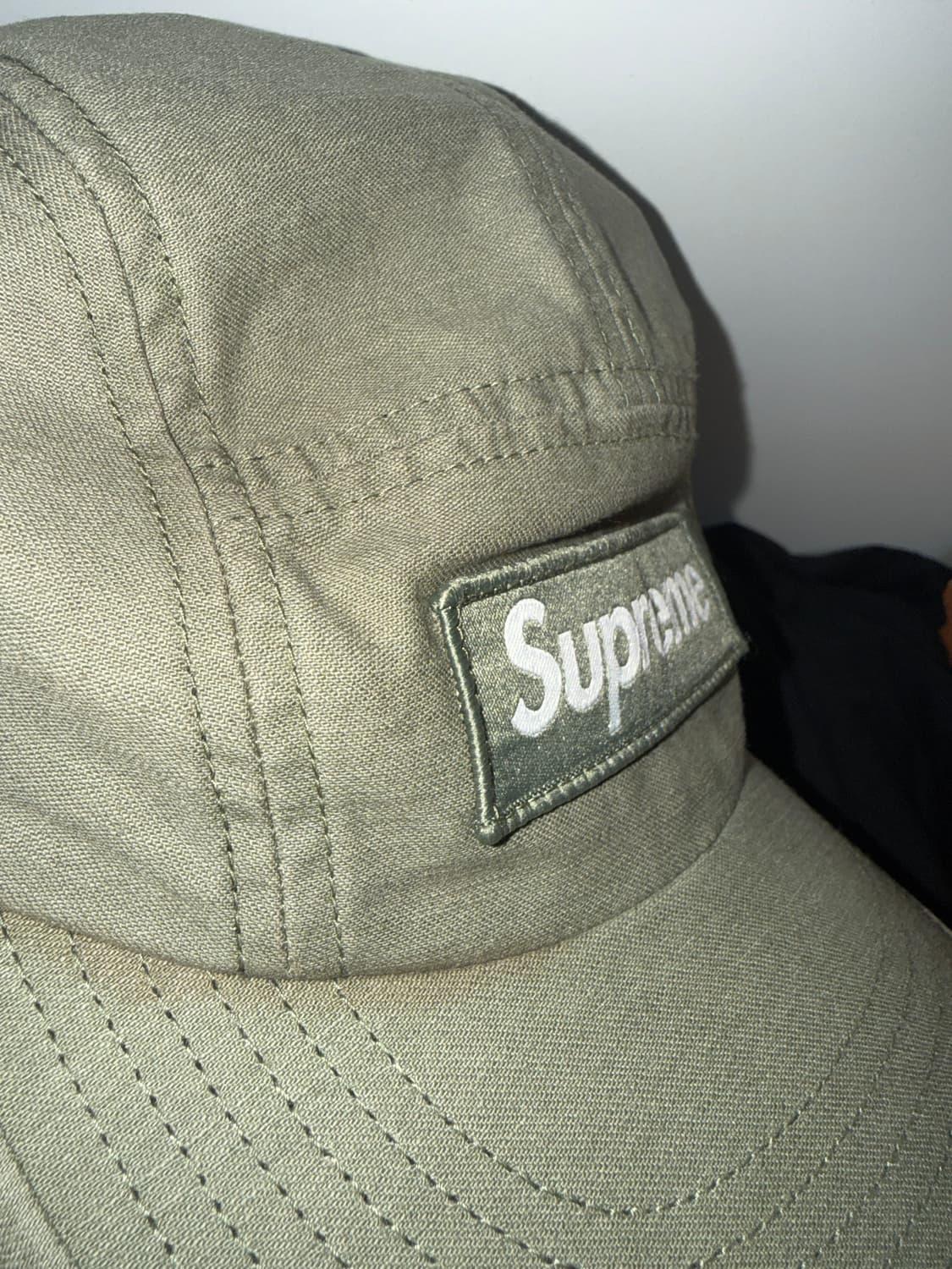 슈프림 캠프캡 Olive - 23FW 상품이미지6