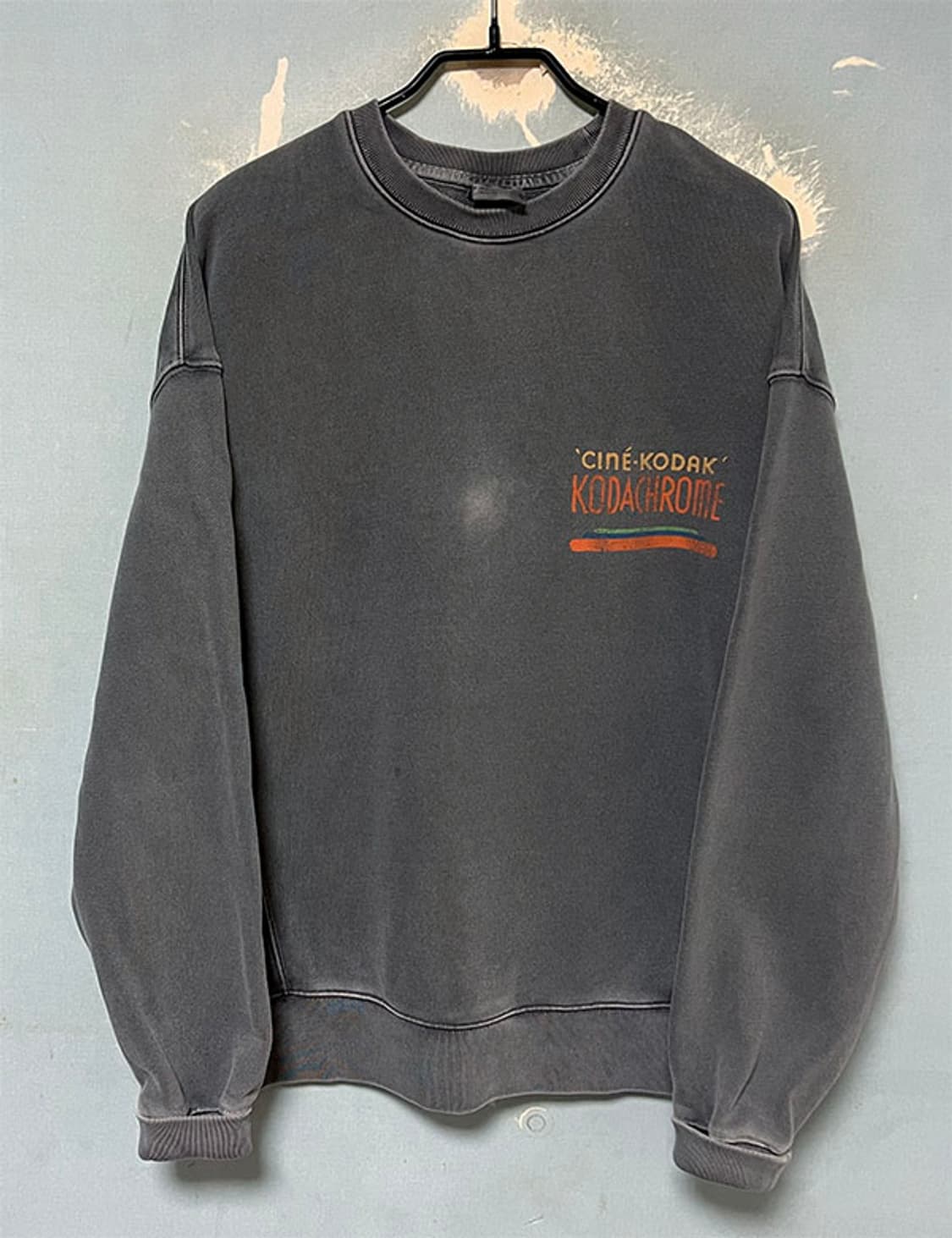 KODAK 코닥 남자 맨투맨 피그먼트 추동복 95-100 상품이미지1