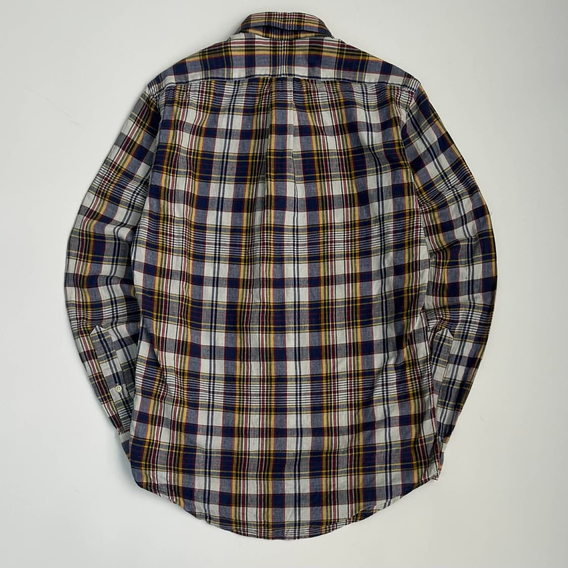 폴로 랄프로렌 클래식핏 체크 셔츠(XS) 상품이미지5