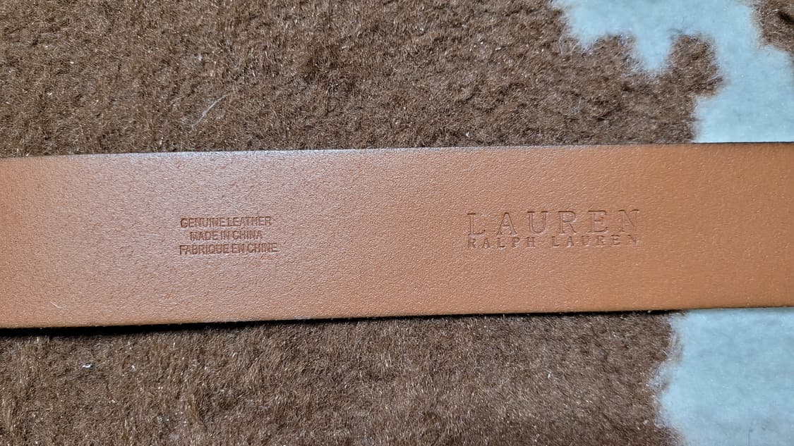 폴로 랄프로렌  로렌 가죽 디자인 벨트 상품이미지9