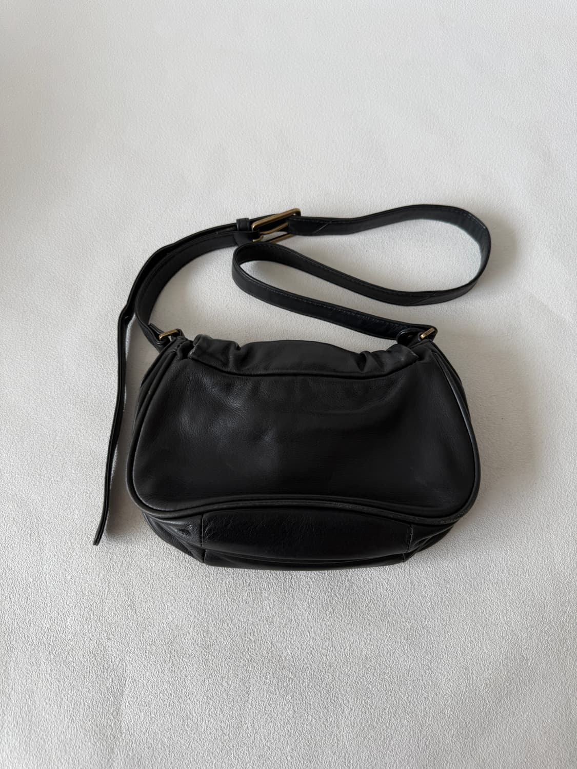 Pre owned 레더 크로스백 상품이미지5