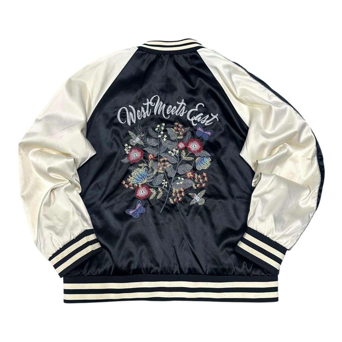 ✨ (바배) H:connect 꽃자수 블랙 자켓 스카쟌 상품이미지1