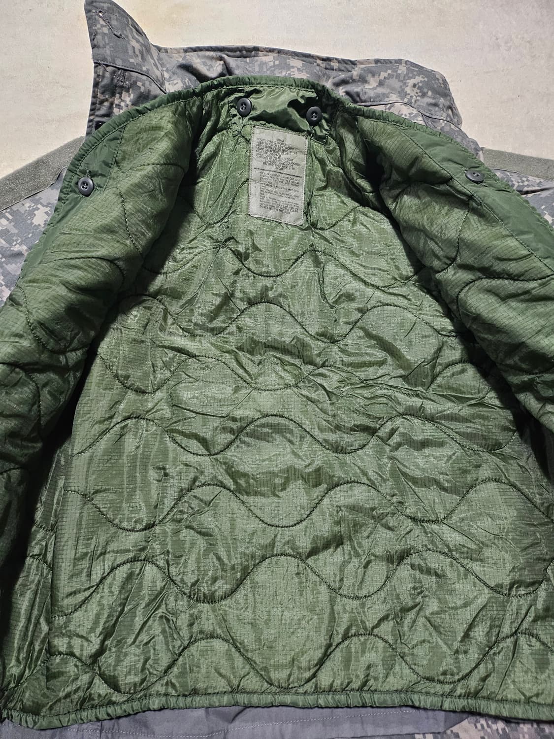 미군오리지날 ACU M65 필드자켓 신품 상품이미지5