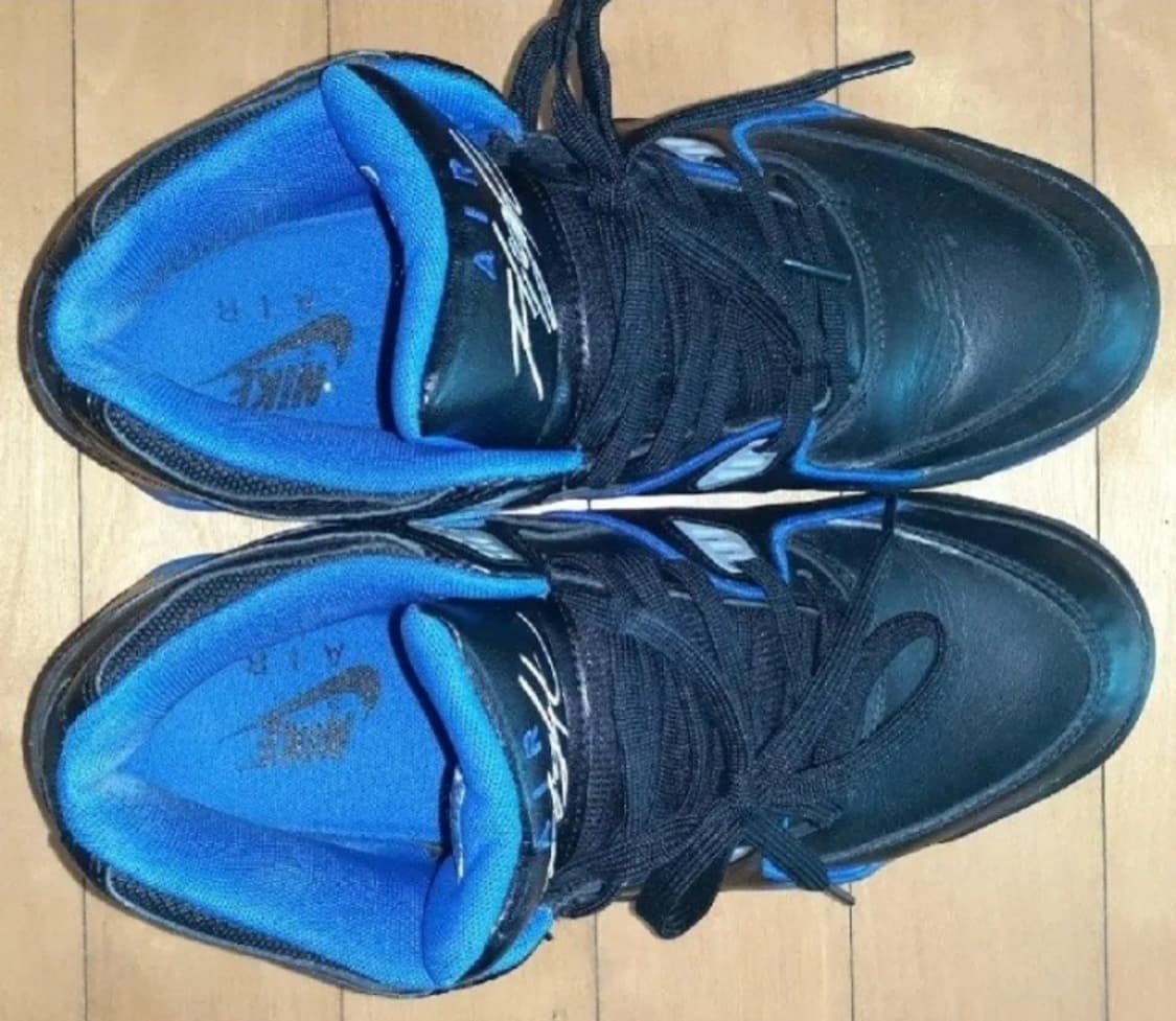 나이키 에어 플라이트89 레더 블랙 게임로얄 280 상품이미지4