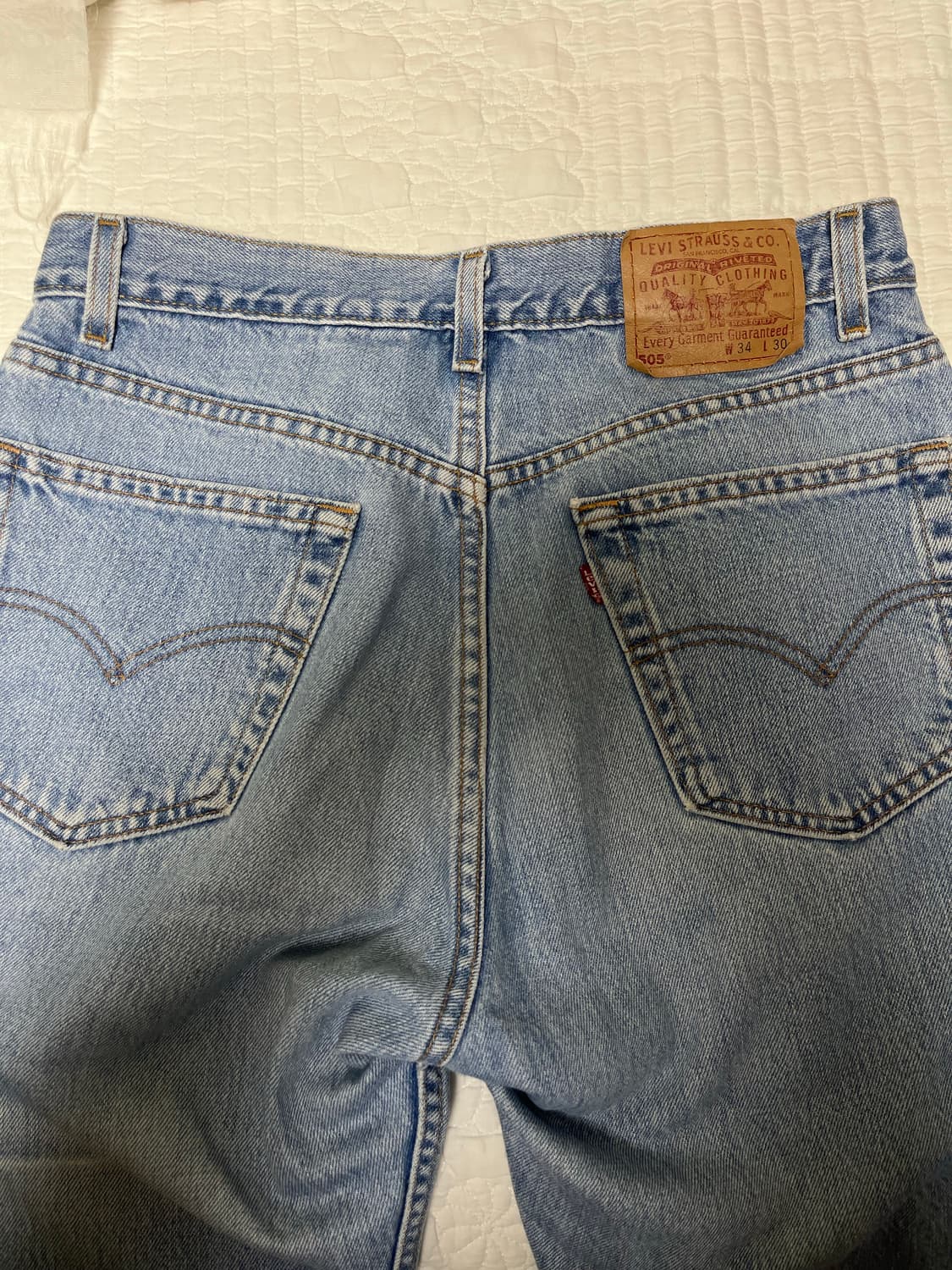 리바이스 빈티지 505 연청 usa 상품이미지1