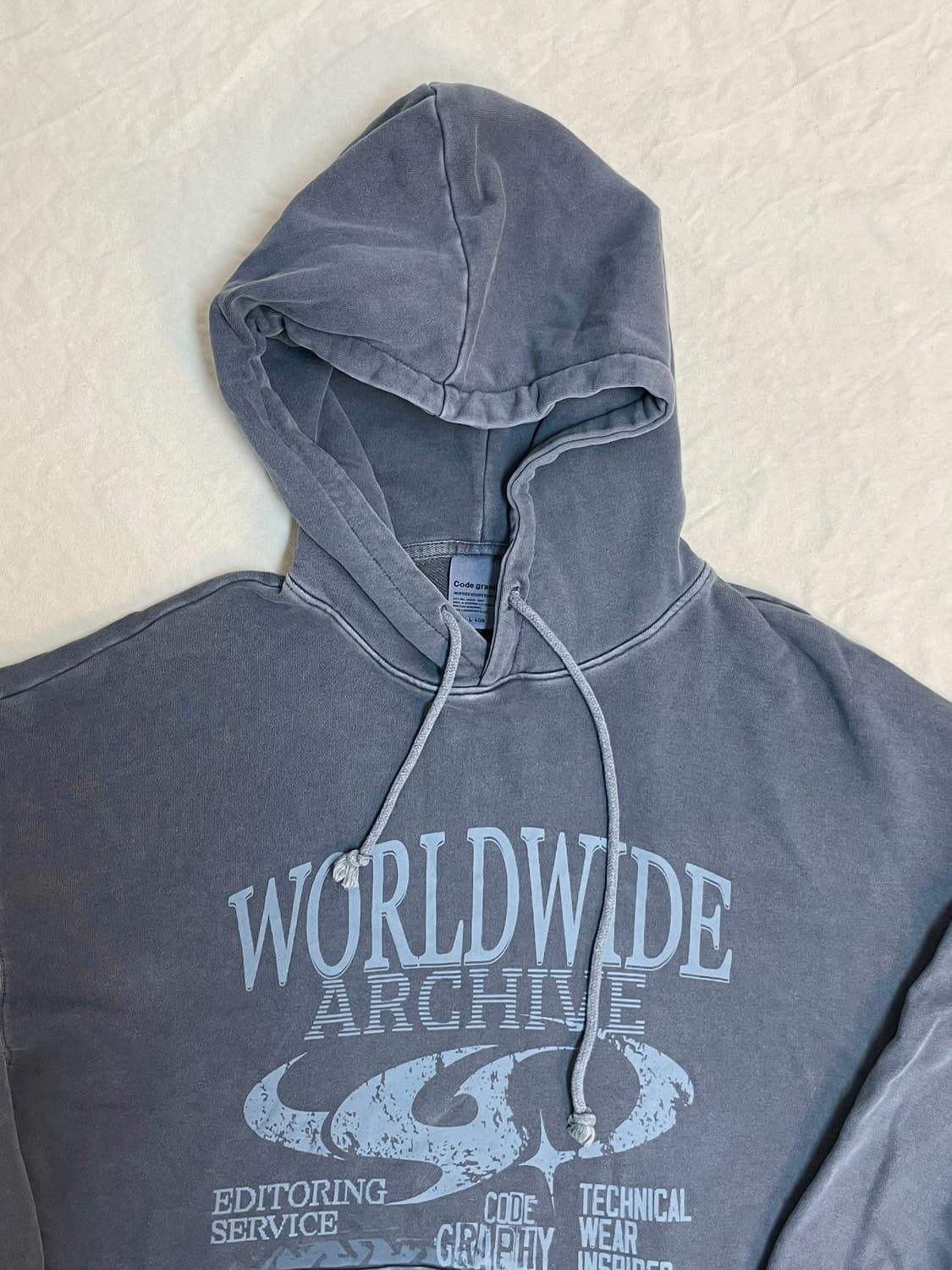 코드그라피 후드티 상품이미지2