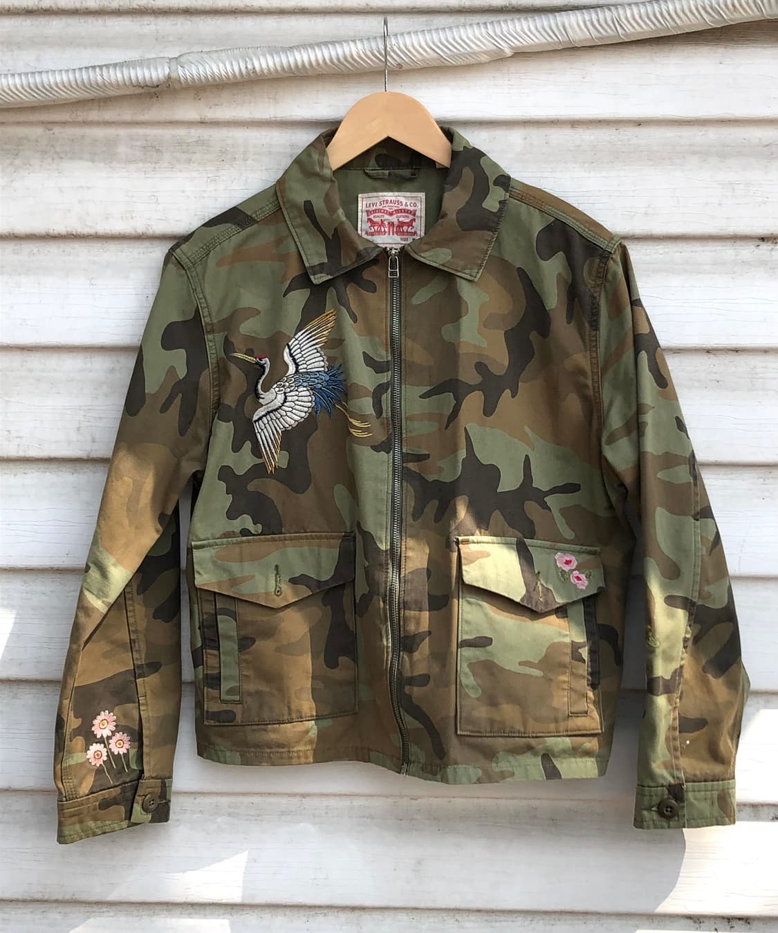 리바이스 카모 트러커 자켓 상품이미지2